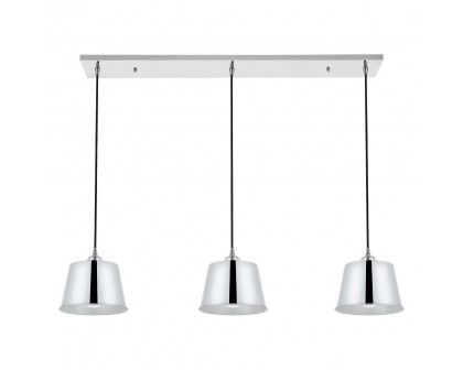 Elegant Nota 3 Light Pendant - Chrome (LD4057D40C)