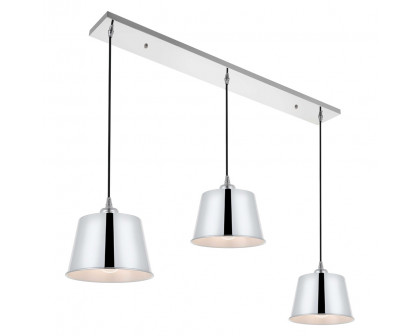 Elegant Nota 3 Light Pendant - Chrome (LD4057D40C)