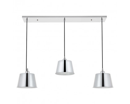 Elegant Nota 3 Light Pendant - Chrome (LD4057D40C)