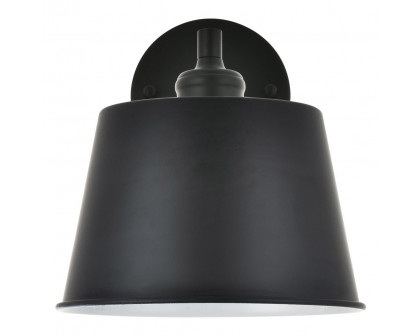 Elegant Nota 1 Light Wall Sconce - Black (LD4058W8BK)