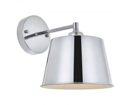 Elegant Nota 1 Light Wall Sconce - Chrome (LD4058W8C)