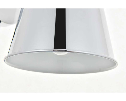 Elegant Nota 1 Light Wall Sconce - Chrome (LD4058W8C)