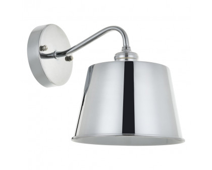 Elegant Nota 1 Light Wall Sconce - Chrome (LD4059W8C)