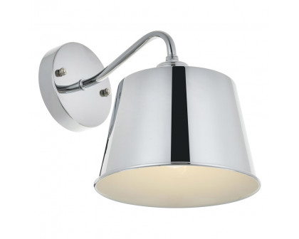 Elegant Nota 1 Light Wall Sconce - Chrome (LD4059W8C)