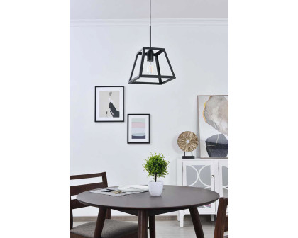 Elegant Resolute 5 Light Pendant - Black, L 10" (LD4061D10BK)