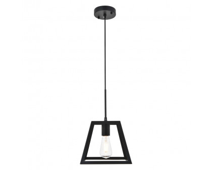 Elegant Resolute 5 Light Pendant - Black, L 10" (LD4061D10BK)