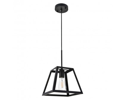 Elegant Resolute 5 Light Pendant - Black, L 10" (LD4061D10BK)