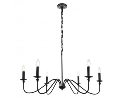 Elegant - Rohan 6-Light Chandelier