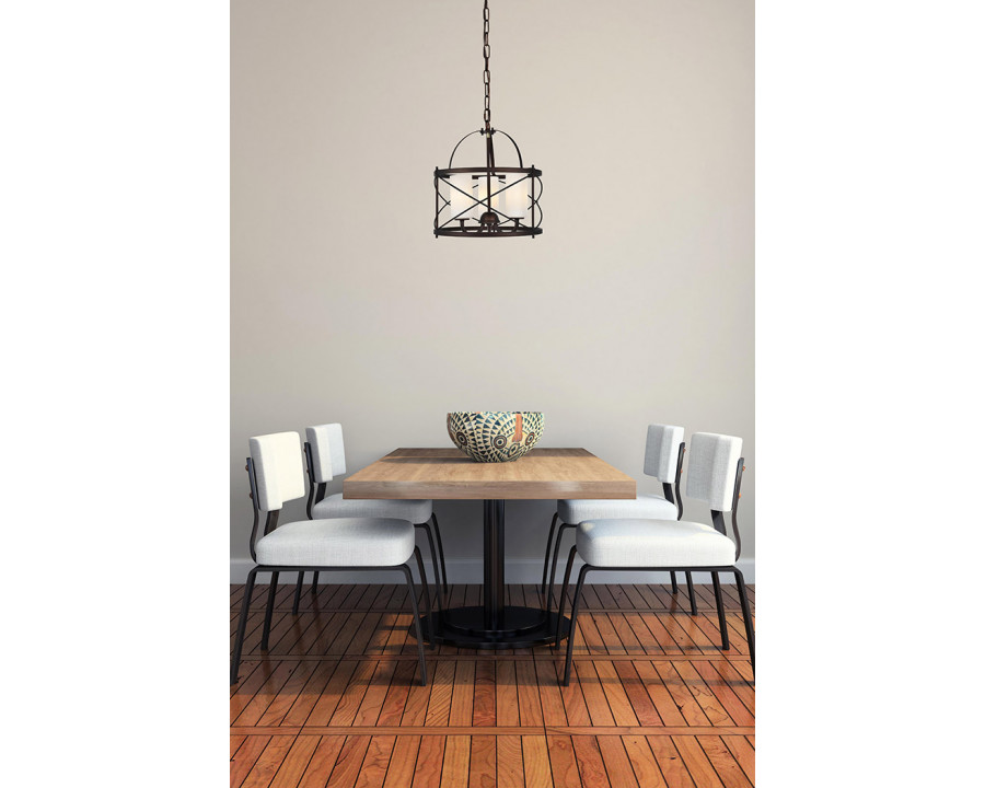 Elegant - Wren 3-Light Pendant (LD5013D16DCB)