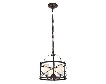 Elegant - Wren 3-Light Pendant (LD5013D16DCB)