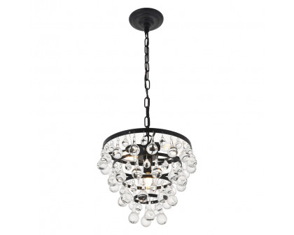 Elegant Kora 5-Light Pendant - Black, L 13" (LD5016D13BK)