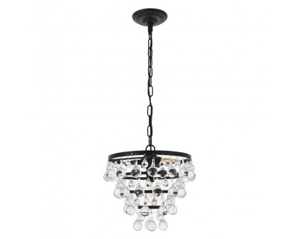 Elegant Kora 5-Light Pendant - Black, L 13" (LD5016D13BK)