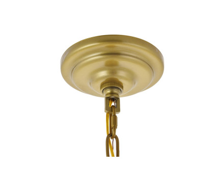 Elegant Kora 5-Light Pendant - Brass, L 13" (LD5016D13BR)