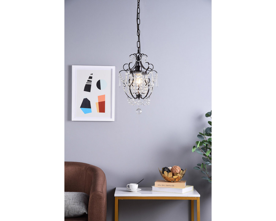 Elegant Kirin 1-Light Pendant - Oil Rubbed Bronze (LD5017D11ORB)