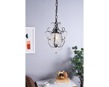 Elegant Kirin 1-Light Pendant - Oil Rubbed Bronze (LD5017D11ORB)