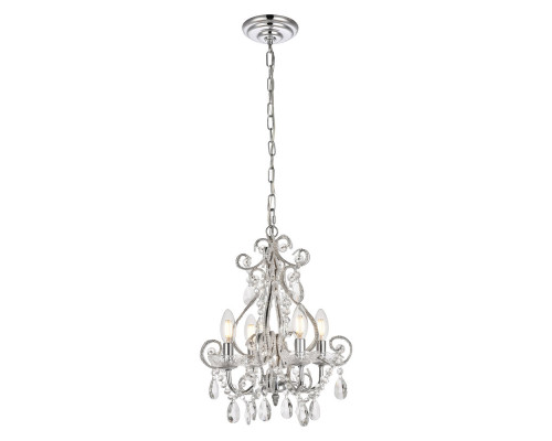 Elegant Kato 4-Light Pendant - Chrome (LD5018D12C)