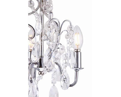 Elegant Karter 3-Light Pendant - Chrome (LD5019D9C)