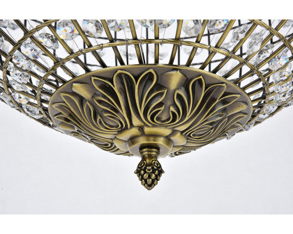 Elegant Pendant Light - Antique Bronze, L 16" (LD5026)