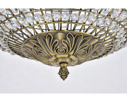 Elegant Pendant Light - Antique Bronze, L 20" (LD5027)