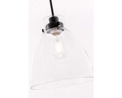 Elegant Pendant Light - Black, L 42" (LD5030D42BK)