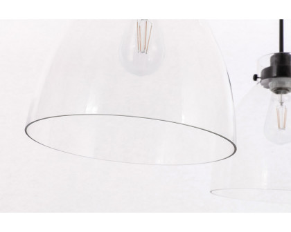 Elegant Pendant Light - Black, L 42" (LD5030D42BK)