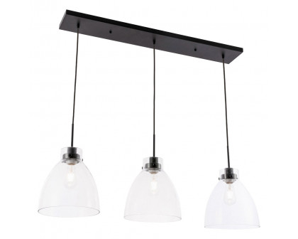 Elegant Pendant Light - Black, L 42" (LD5030D42BK)