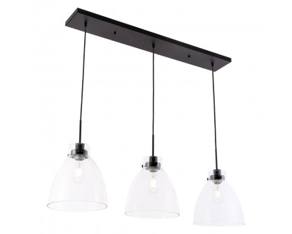 Elegant Pendant Light - Black, L 42" (LD5030D42BK)