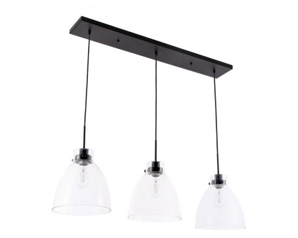 Elegant Pendant Light - Black, L 42" (LD5030D42BK)