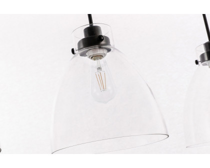 Elegant Pendant Light - Black, L 42" (LD5030D42BK)