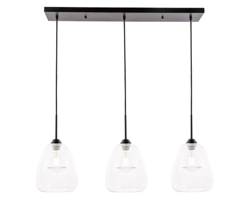 Elegant Pendant Light - Black, L 36" (LD5032D36BK)