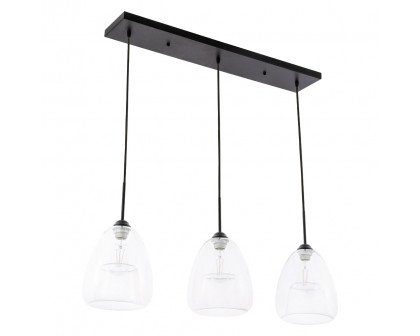 Elegant Pendant Light - Black, L 36" (LD5032D36BK)