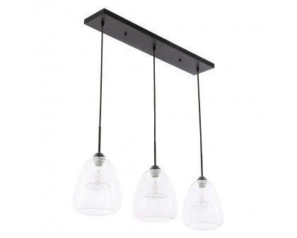 Elegant Pendant Light - Black, L 36" (LD5032D36BK)