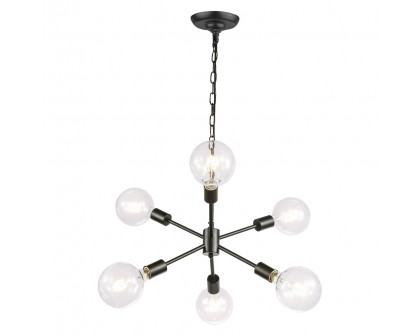 Elegant Pendant Light - Black (LD5033D16BK)