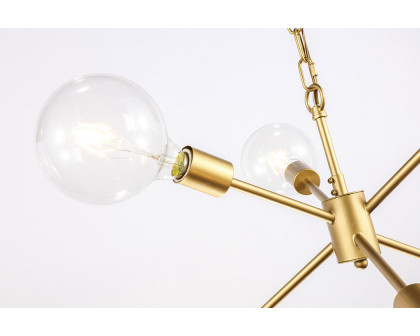 Elegant Pendant Light - Brass (LD5034D16BR)