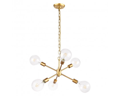 Elegant Pendant Light - Brass (LD5034D16BR)