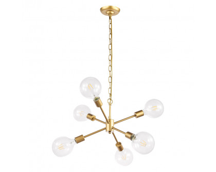 Elegant Pendant Light - Brass (LD5034D16BR)