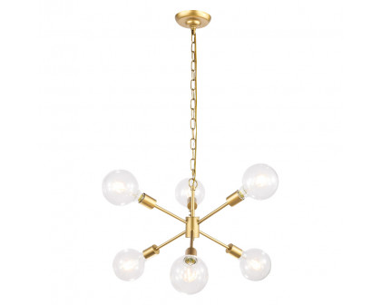 Elegant Pendant Light - Brass (LD5034D16BR)