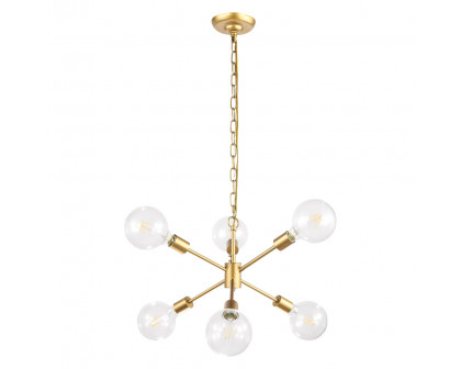 Elegant Pendant Light - Brass (LD5034D16BR)