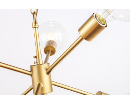 Elegant Pendant Light - Brass (LD5034D16BR)