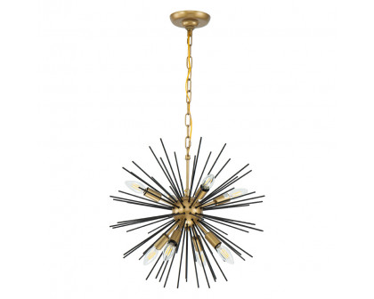 Elegant Pendant Light - Black, L 20" (LD5035D20BK)