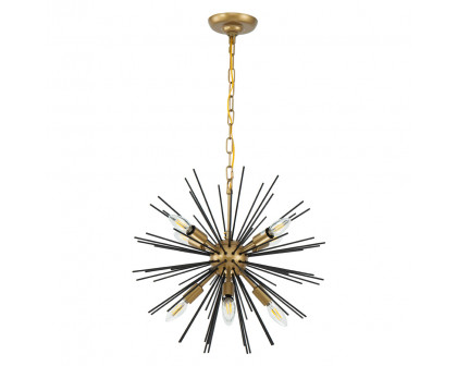 Elegant Pendant Light - Black, L 20" (LD5035D20BK)