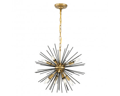 Elegant Pendant Light - Black, L 20" (LD5035D20BK)