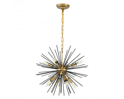 Elegant Pendant Light - Black, L 20" (LD5035D20BK)