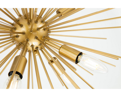 Elegant Pendant Light - Brass, L 20" (LD5036D20BR)