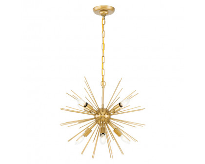 Elegant Pendant Light - Brass, L 20" (LD5036D20BR)