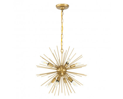 Elegant Pendant Light - Brass, L 20" (LD5036D20BR)