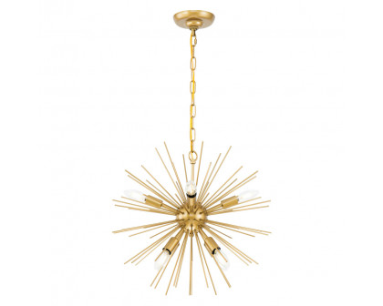 Elegant Pendant Light - Brass, L 20" (LD5036D20BR)