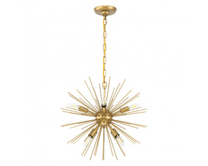 Elegant Pendant Light - Brass, L 20" (LD5036D20BR)