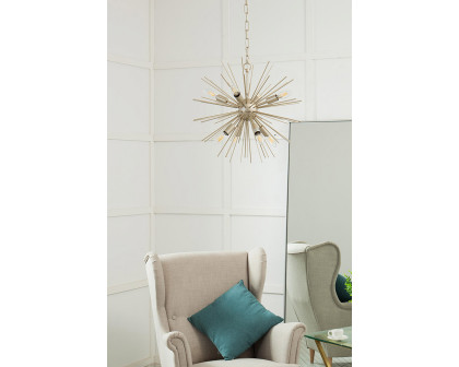 Elegant Pendant Light - Champagne, L 20" (LD5037D20CG)