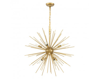 Elegant Pendant Light - Brass, L 30" (LD5039D30BR)